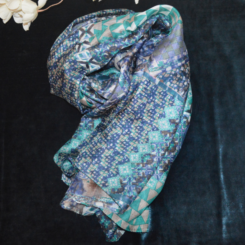 Foulard Soie Lena