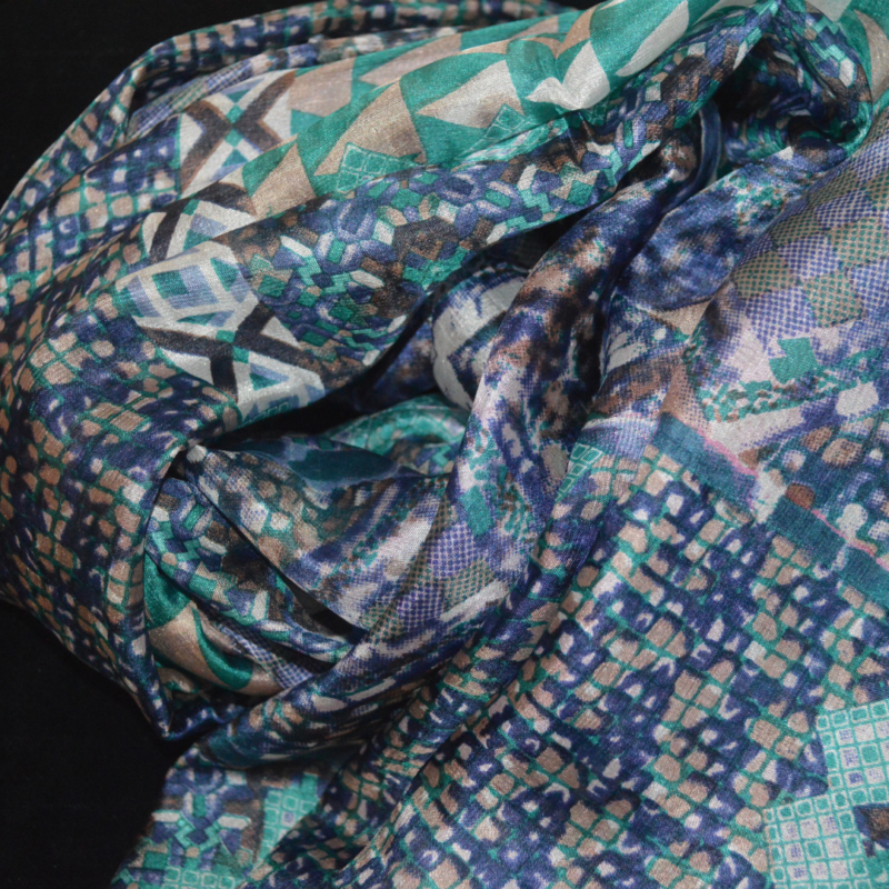 Foulard Soie Lena – Image 2