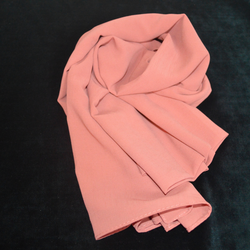 Foulard Mousseline Terracotta